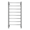 Terminus Аврора Полотенцесушитель электрический 40x85h, подключение справа,цвет: нержавеющая сталь 4670078531162