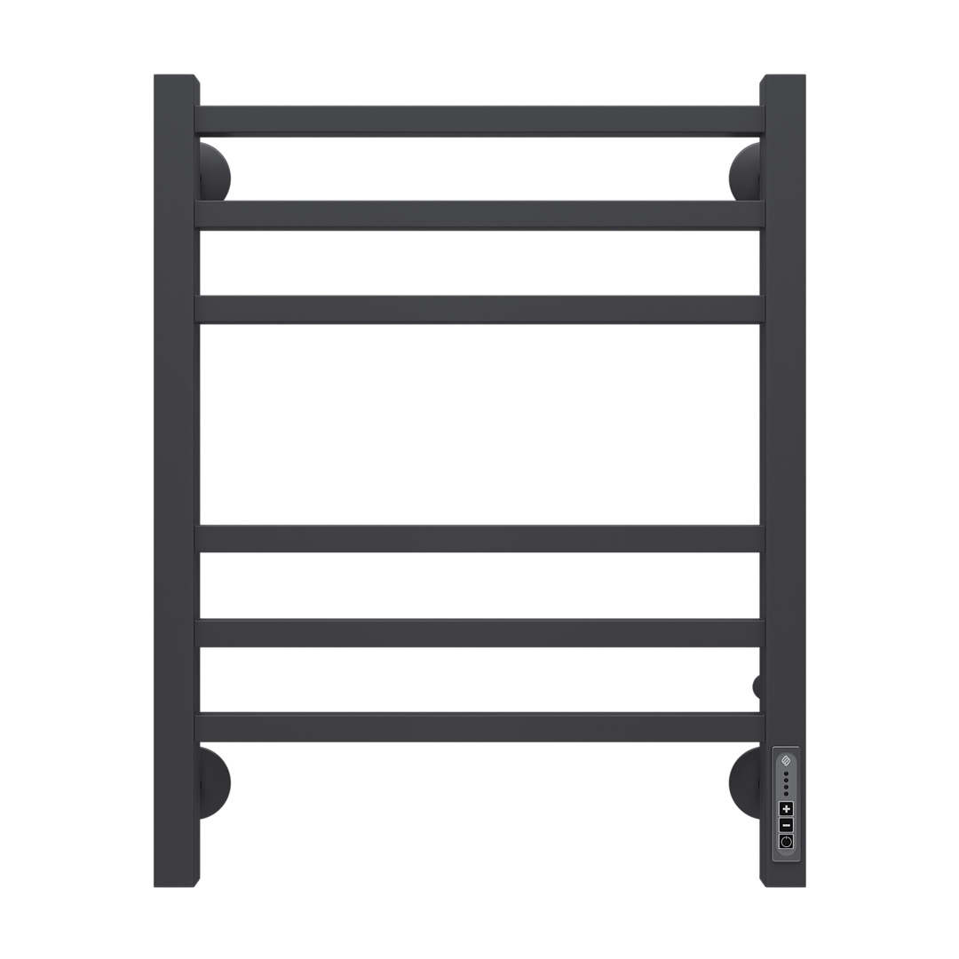 Terminus Полотенцесушитель электрический 48x60h, цвет черный матовый 4670078527516