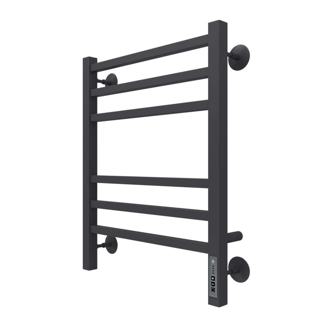 Terminus Полотенцесушитель электрический 48x60h, цвет черный матовый 4670078527516