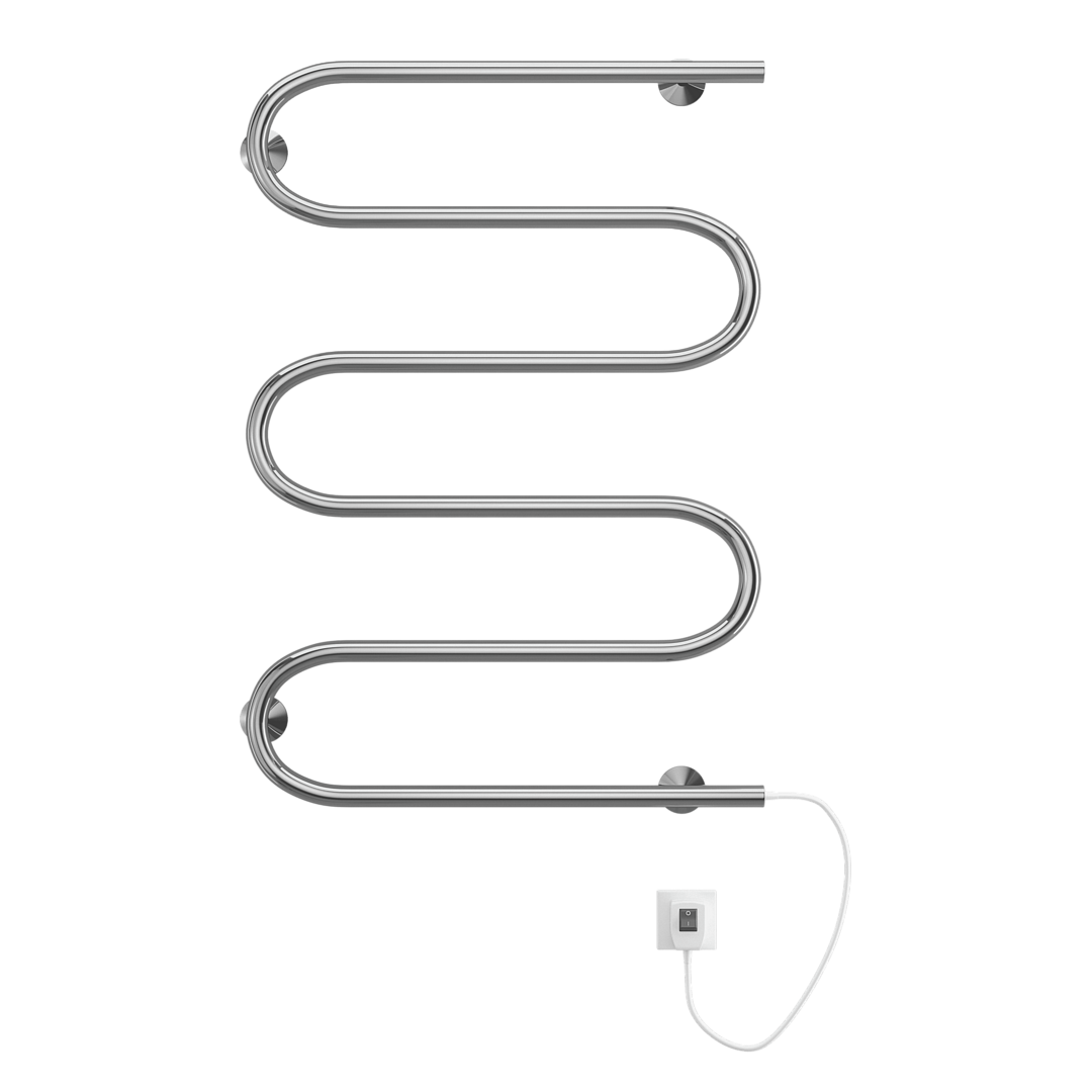Terminus Ш-образный Полотенцесушитель электрический 60x82,5h, цвет без покрытия 4620768883972
