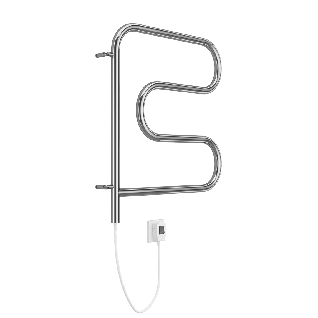 Terminus F-образный Полотенцесушитель электрический 50x60h, цвет без покрытия 4620768883880