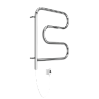 Terminus F-образный Полотенцесушитель электрический 50x60h, цвет без покрытия 4620768883880