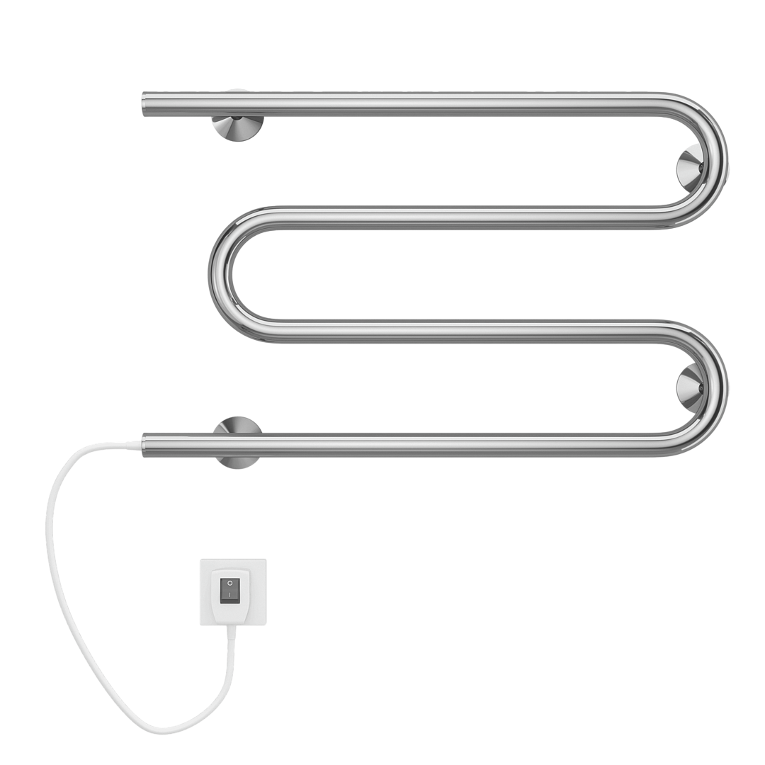 Terminus М-образный Полотенцесушитель электрический 60x35h, цвет без покрытия 4620768883927