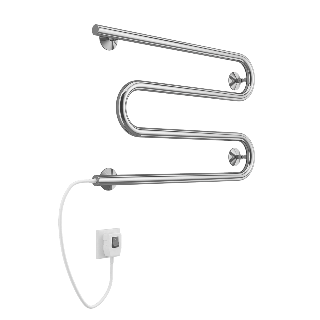 Terminus М-образный Полотенцесушитель электрический 60x35h, цвет без покрытия 4620768883927