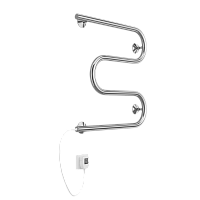 Terminus М-образный Полотенцесушитель электрический 50x52,5h, цвет без покрытия 4620768883910