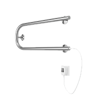 Terminus П-образный Полотенцесушитель электрический 60x22,5h, цвет без покрытия 4620768883941