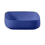 ArtCeram Cognac Раковина чаша 55x35x15,5h см, без перелива, покрытие Saniglaze, цвет: blu zaffiro COL008 16 00