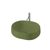 Kerasan F10 Раковина чаша 56x44x15,5h см, без перелива, цвет: Verde matt 460511