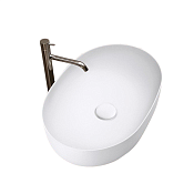 Kerasan Nolita Раковина чаша 60x40x15h см, без перелива, цвет: Bianco matt 534330