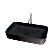 Kerasan Tribeca Раковина чаша 70x43x12h см, без перелива, цвет: Nero matt 460231