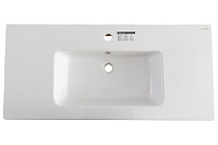 Allen Brau Fantasy Раковина встраиваемая сверху 101,5x26,5x14h см, с переливом, цвет: белый глянц 4.11014.20