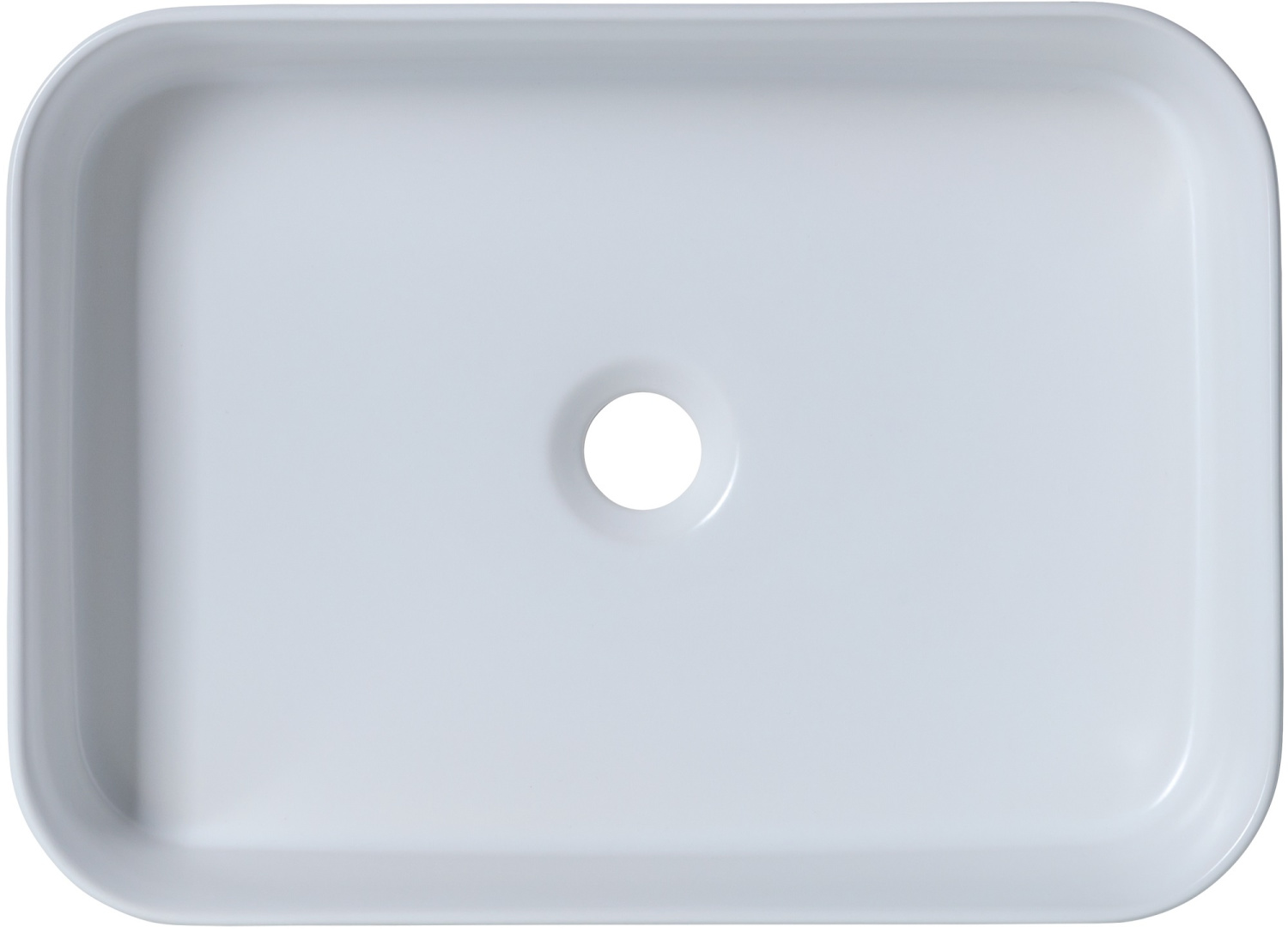 Allen Brau Fantasy Раковина чаша 50x36x12h см, без перелива, цвет: белый глянцевый 4.11021.20