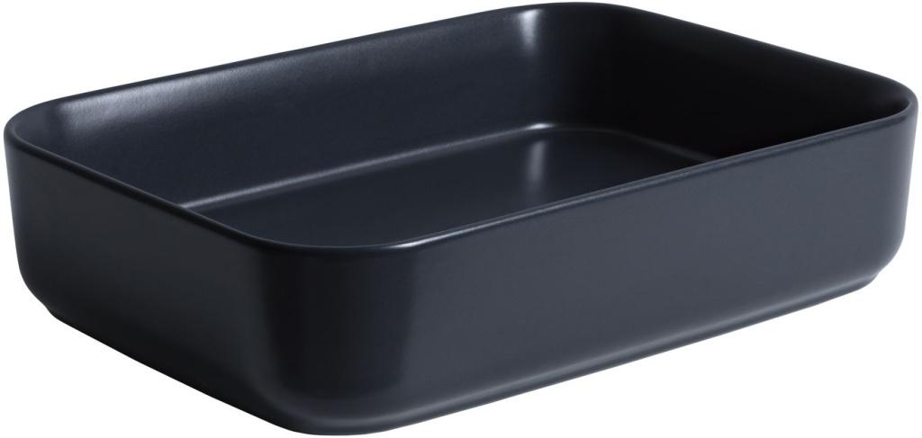 Allen Brau Fantasy Раковина чаша 50x36x12h см, без перелива, цвет: черный матовый 4.11021.31