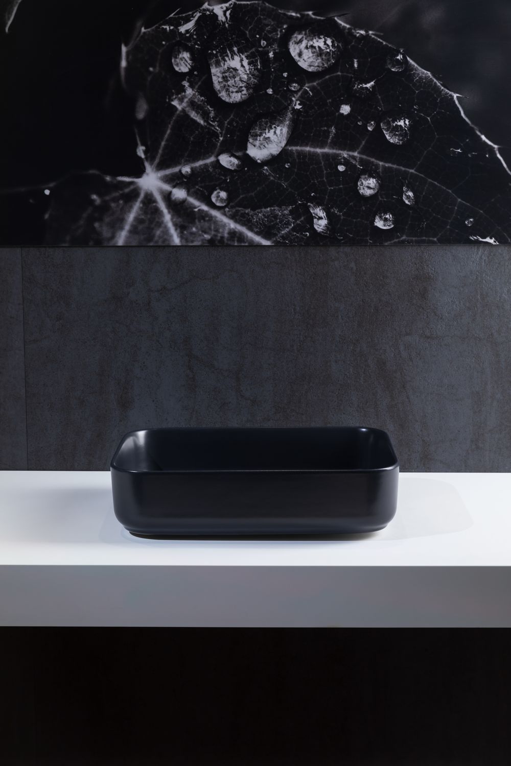 Allen Brau Fantasy Раковина чаша 50x36x12h см, без перелива, цвет: черный матовый 4.11021.31