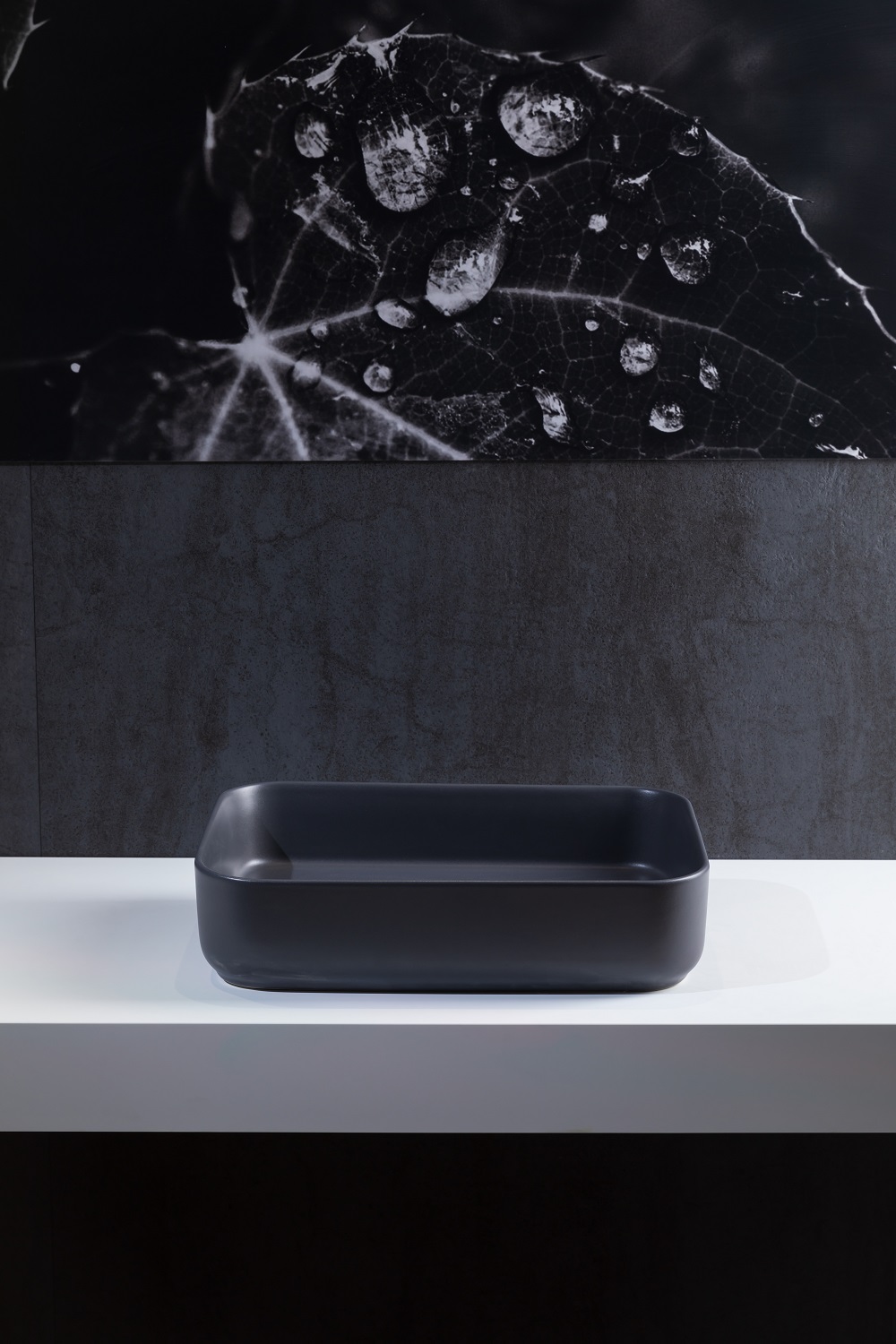 Allen Brau Fantasy Раковина чаша 50x36x12h см, без перелива, цвет: антрацит 4.11021.AN