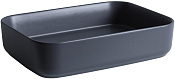 Allen Brau Fantasy Раковина чаша 50x36x12h см, без перелива, цвет: антрацит 4.11021.AN