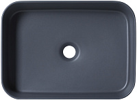 Allen Brau Fantasy Раковина чаша 50x36x12h см, без перелива, цвет: антрацит 4.11021.AN