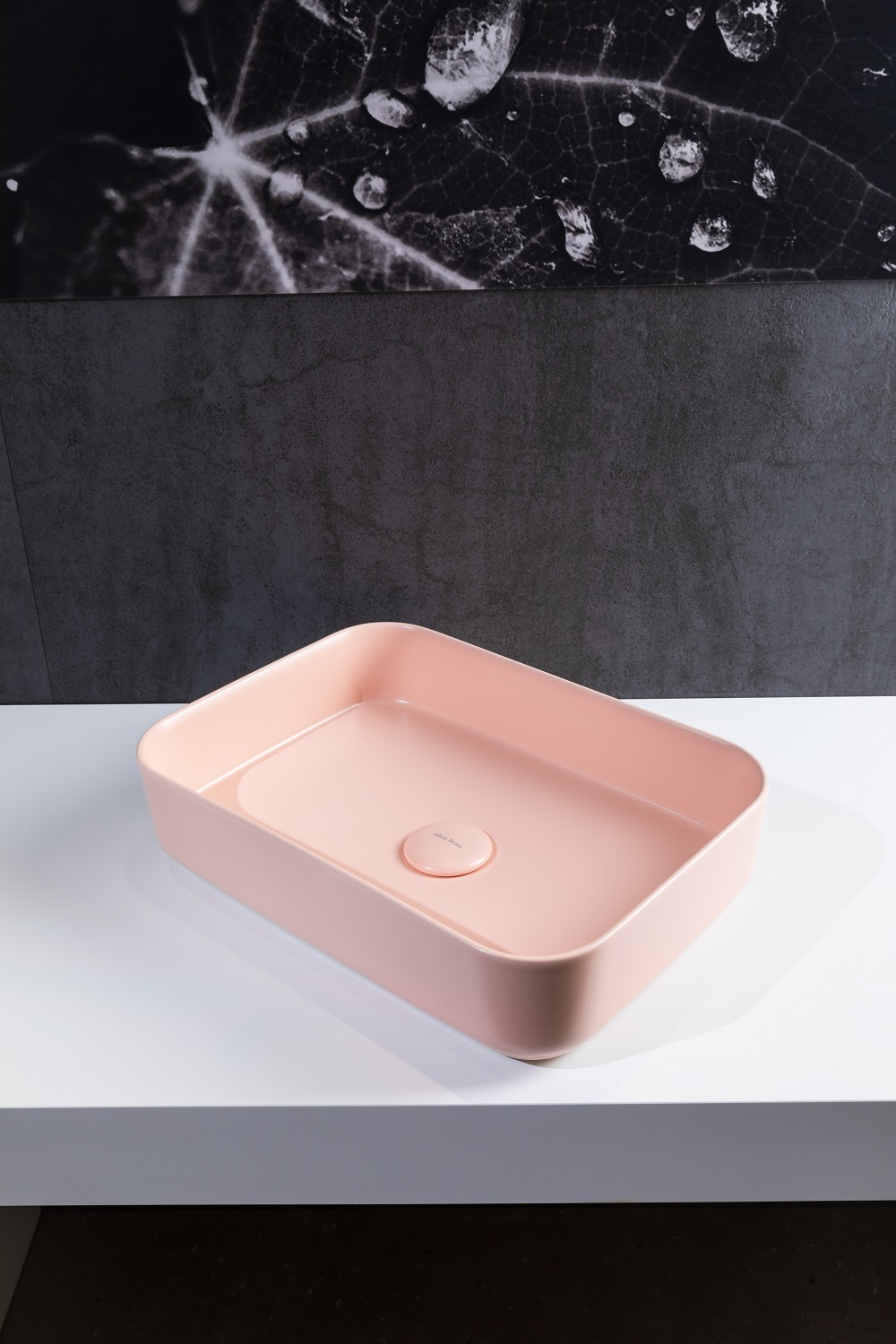 Allen Brau Fantasy Раковина чаша 50x36x12h см, без перелива, цвет: розовый 4.11021.SM