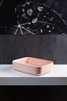 Allen Brau Fantasy Раковина чаша 50x36x12h см, без перелива, цвет: розовый 4.11021.SM