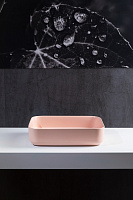 Allen Brau Fantasy Раковина чаша 50x36x12h см, без перелива, цвет: розовый 4.11021.SM