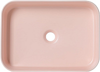 Allen Brau Fantasy Раковина чаша 50x36x12h см, без перелива, цвет: розовый 4.11021.SM