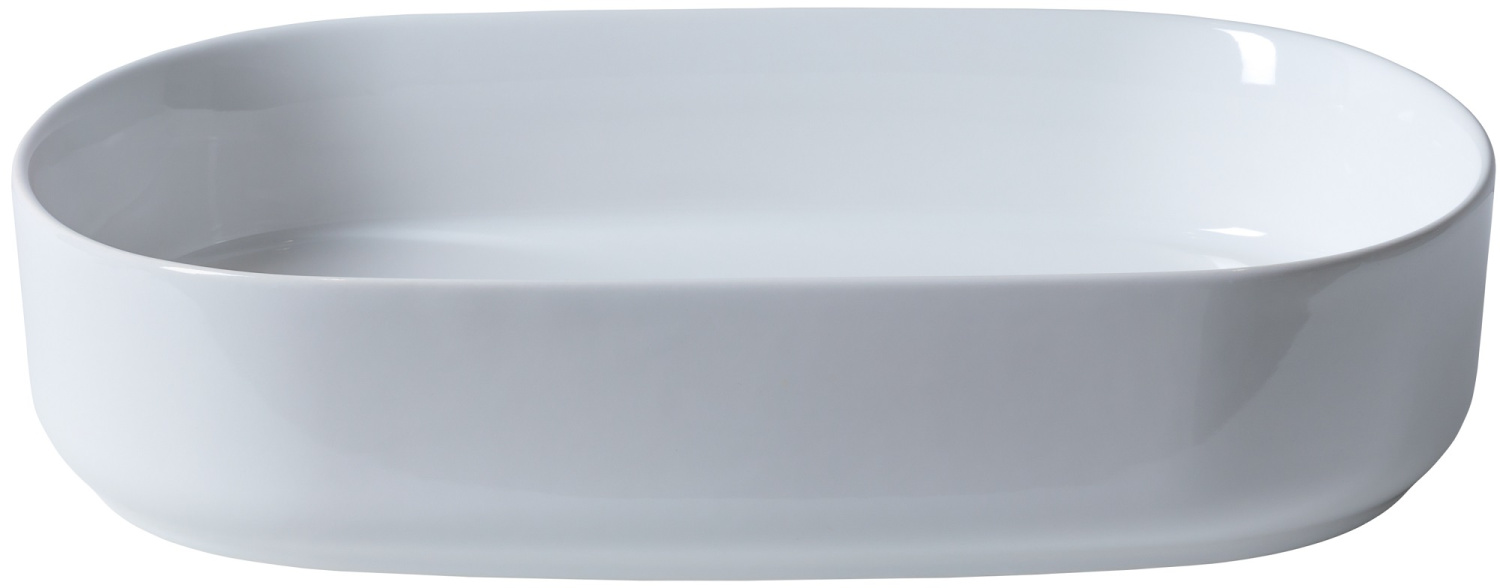 Allen Brau Fantasy Раковина чаша 55x36x12h см, без перелива, цвет: белый глянцевый 4.11022.20