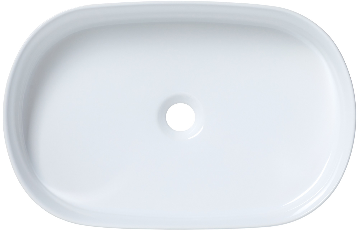 Allen Brau Fantasy Раковина чаша 55x36x12h см, без перелива, цвет: белый глянцевый 4.11022.20