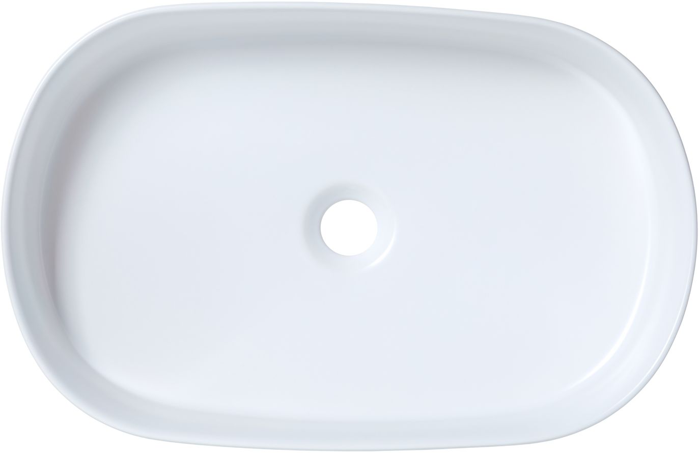 Allen Brau Fantasy Раковина чаша 55x36x12h см, без перелива, цвет: белый матовый 4.11022.21