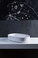 Allen Brau Fantasy Раковина чаша 55x36x12h см, без перелива, цвет: белый матовый 4.11022.21