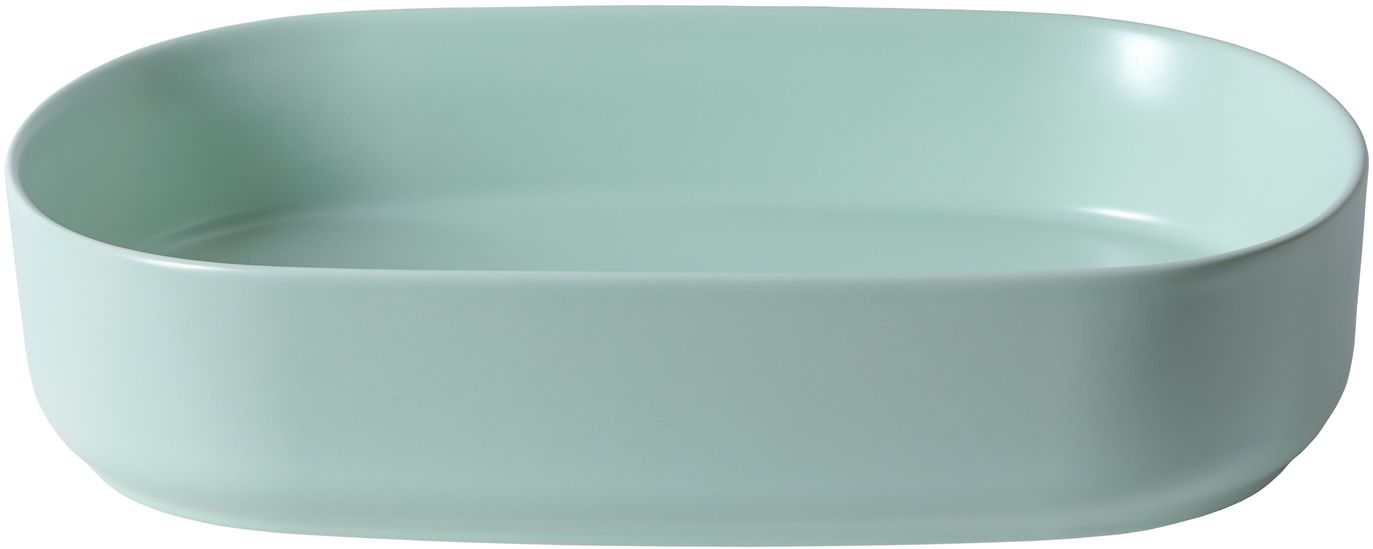 Allen Brau Fantasy Раковина чаша 55x36x12h см, без перелива, цвет: мятный 4.11022.MT