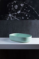 Allen Brau Fantasy Раковина чаша 55x36x12h см, без перелива, цвет: мятный 4.11022.MT