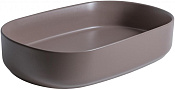 Allen Brau Fantasy Раковина чаша 55x36x12h см, без перелива, цвет: коричневый 4.11022.TP