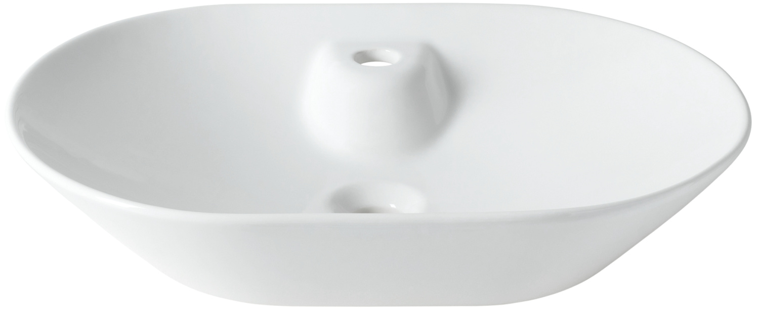 Allen Brau Fantasy Раковина чаша 60x42x14h см, без перелива, цвет: белый глянцевый 4.11020.20