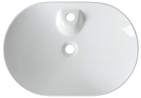 Allen Brau Fantasy Раковина чаша 60x42x14h см, без перелива, цвет: белый глянцевый 4.11020.20