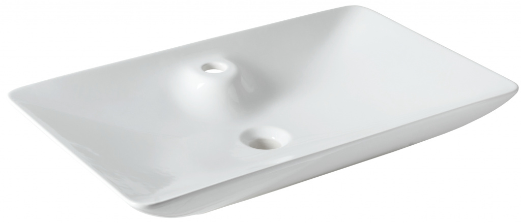 Allen Brau Fantasy Раковина чаша 64,4x39,5x12,5h см, без перелива, цвет: белый глянцевый 4.11017.20