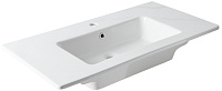Allen Brau Fantasy Раковина встраиваемая сверху 91,5x46,5x14h см, с переливом, цвет: белый глянцевый 4.11013.20