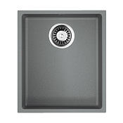 Omoikiri Bosen 38-U-GR Кухонная мойка Tetogranit 38x44 см, цвет: leningrad grey 4993538