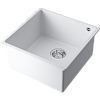 Omoikiri Bosen 44-U-WH Кухонная мойка Tetogranit 44x44 см, цвет: белый 4993598