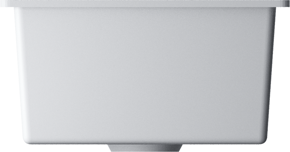 Omoikiri Bosen 44-U-WH Кухонная мойка Tetogranit 44x44 см, цвет: белый 4993598