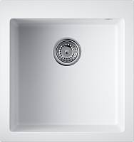 Omoikiri Bosen 47-WH Кухонная мойка Tetogranit 47x50 см, цвет: белый 4993589