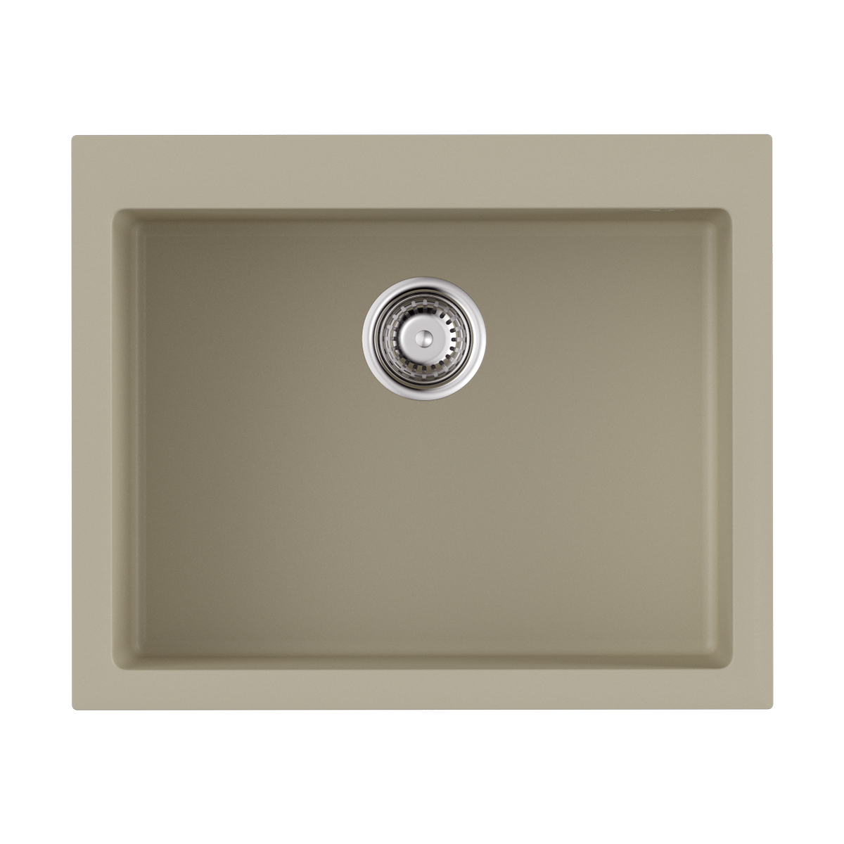 Omoikiri Bosen 61-BE Кухонная мойка Tetogranit 61x50 см, цвет: ваниль 4991210