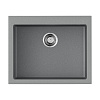 Omoikiri Bosen 61-GR Кухонная мойка Tetogranit 61x50 см, цвет: leningrad grey 4993557