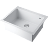 Omoikiri Bosen 61-WH Кухонная мойка Tetogranit 61x50 см, цвет: белый 4991212