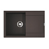 Omoikiri Daisen 78T-DC Кухонная мойка Tetogranit 78x51 см, цвет: темный шоколад 4993526