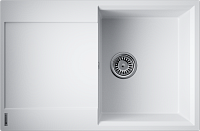 Omoikiri Daisen 78T-WH Кухонная мойка Tetogranit 78x51 см, цвет: белый 4993522