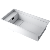 Omoikiri Kinaru Pro 86-U/I-WH Кухонная мойка Artceramic 86x46 см, цвет: белый 4997026