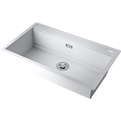 Omoikiri Kitagawa 86-LB-WH Кухонная мойка Artceramic 86x51 см, цвет: белый 4993795