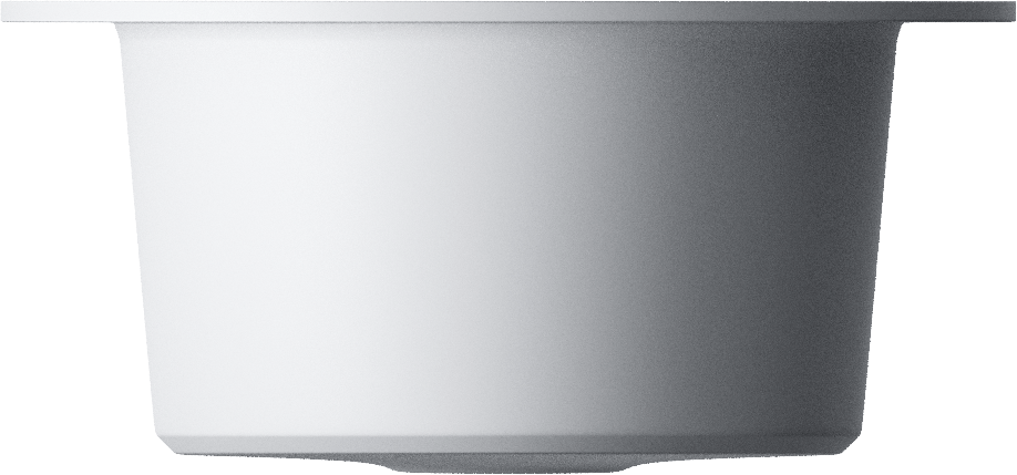 Omoikiri Miya 50-R-WH Кухонная мойка Tetogranit 50,5x49 см, цвет: белый 4993506