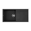Omoikiri Sakaime 100-BL Кухонная мойка Tetogranit 100x50 см, цвет: черный 4993884