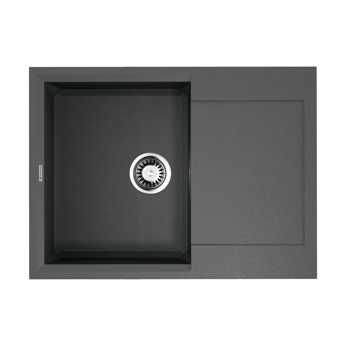 Omoikiri Sakaime 68-PL Кухонная мойка Tetogranit 68x50 см, цвет: платина 4993193